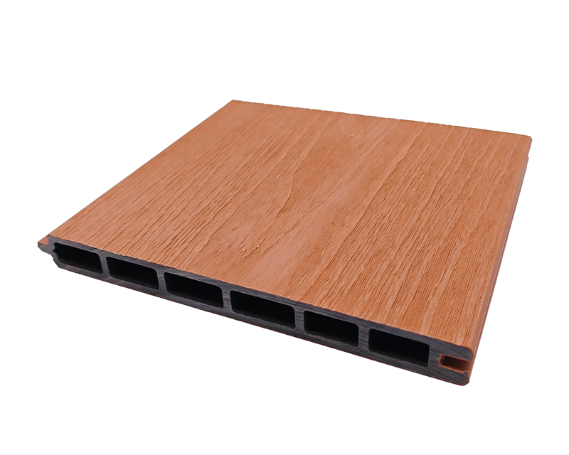 共挤围栏板柚木色