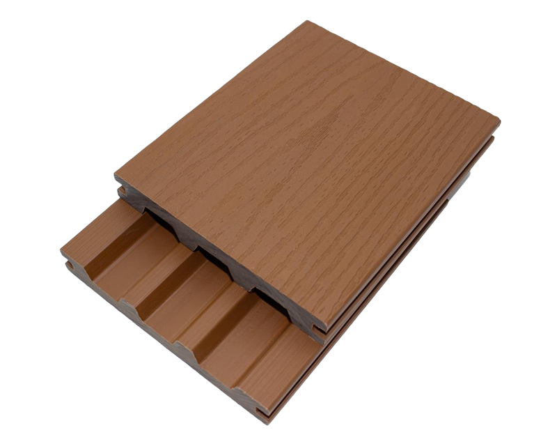 柚木色实心M槽实心共挤